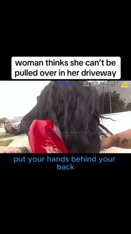 Was the cop wrong or is she just entitled? #police #cops #bodycam #fyp