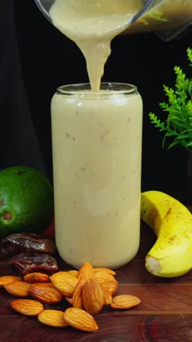 Avocado Banana Weight Gain Shake #asmr #shake #weightgain 