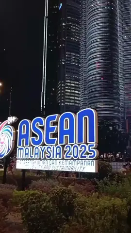 #aseanmalaysia2025 #kualalumpurmalaysia #klcc_twintower #dimalamhari 