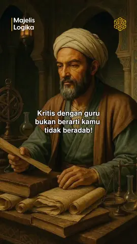 Filosofi kritik guru! _ #filosofi #quotes #filsafat #logika #majelislogika #fyp 