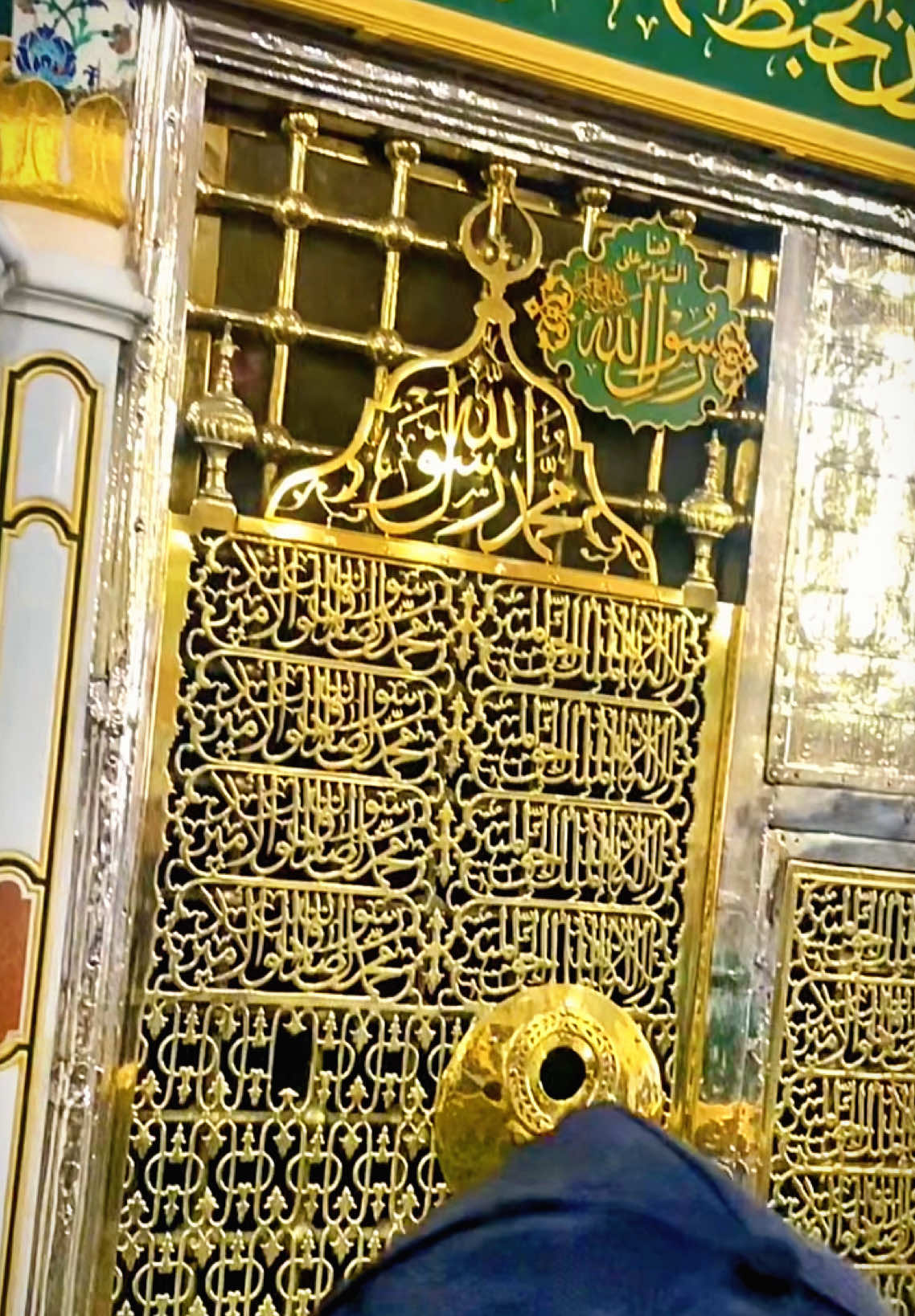 ‏الروضة الشريفة ..❤️ ‏موضع بالمسجد النبوي قال عنه النبي ﷺ : ‏