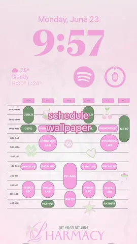 pink + sage combo schedule wallpaper 🩷💚 #schedulewallpaper #template #akiradigitals 
