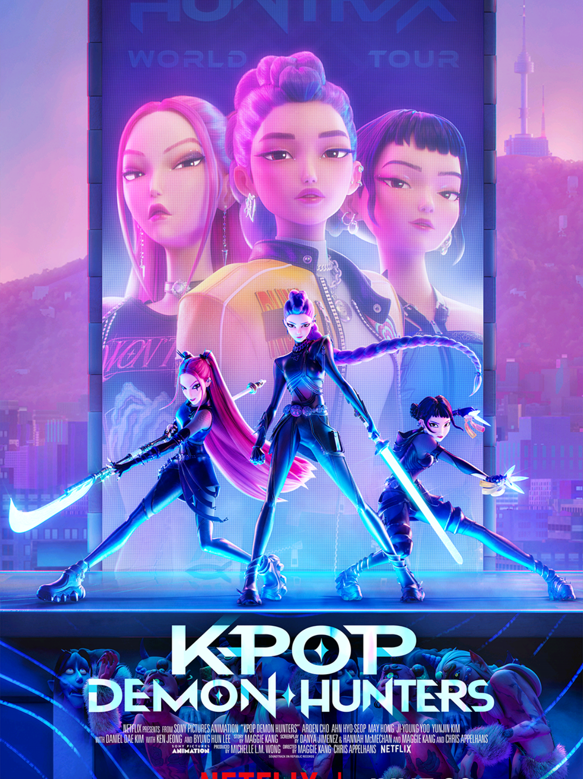 Scene from K-Pop Demon Hunters. Rumi's patterns and her past. #kpop #netflixseries #netflix #netflixmovies #rumi #mira #zoey #huntrix #newmovie #kpdh #fyp #fypシ #foryoupage #animation #blowthisup #foryou #trending #xyzbca 