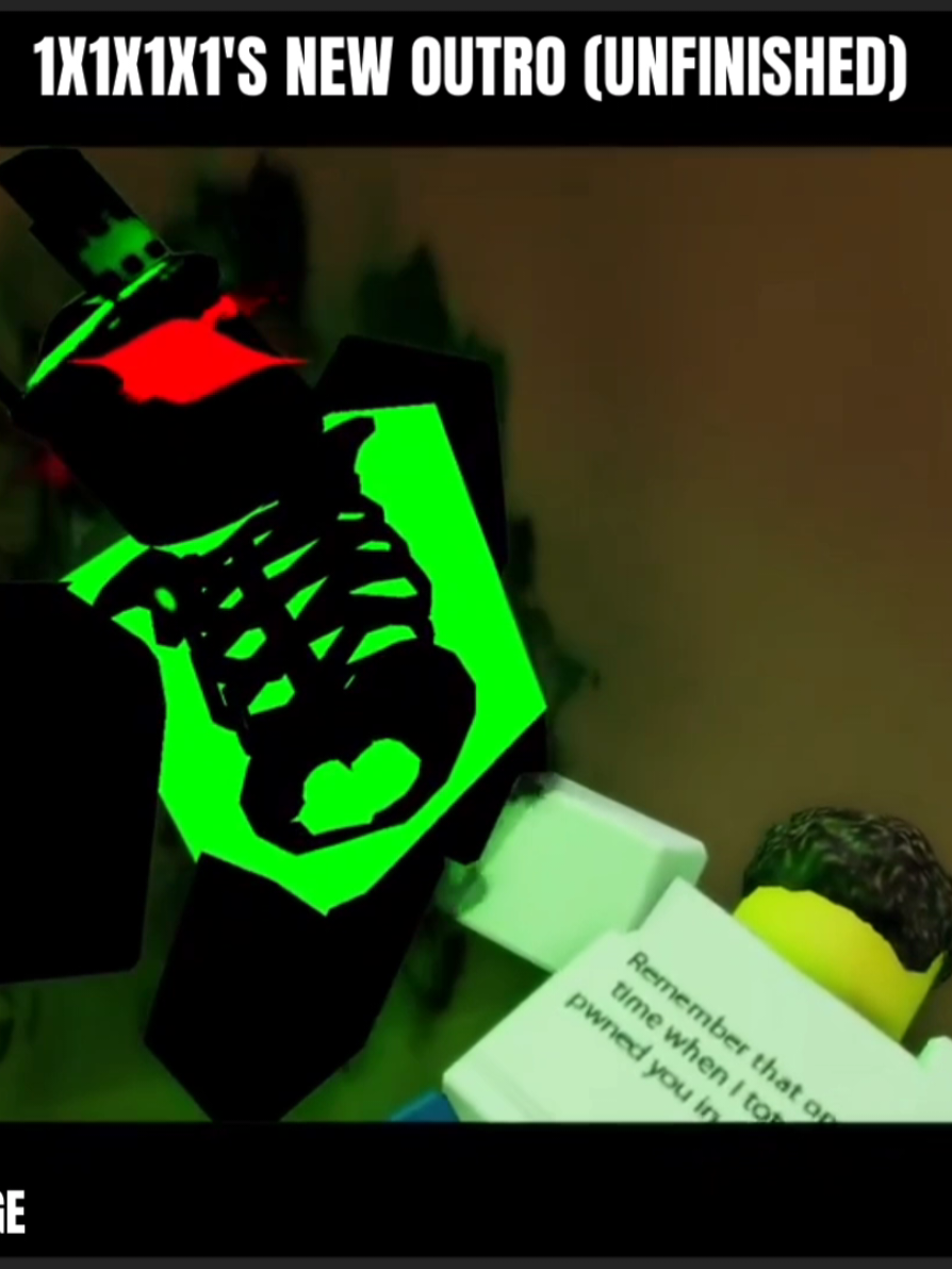 ANIMATED BY: Andrew (Andrew_Dot_Web on twitter), Footage taken from Forsaken News on twitter! Andrew has been working on a new outro for 1x1x1x1. #forsakenroblox #forsaken #damnation #robloxforsaken #shedletsky #1x1x1x1 #roblox #fyp 