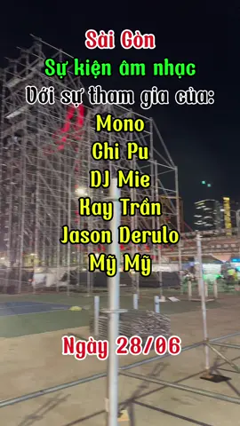 🔥28/06 này, ai “quẩy” công viên bờ sông Sài Gòn với tụi mình?🔥 Âm nhạc lên đỉnh – mood bật nóc! 🎧 👇Comment ngay bài hát bạn muốn nghe đêm đó! #congvienbosongsaigon #gama #mono 