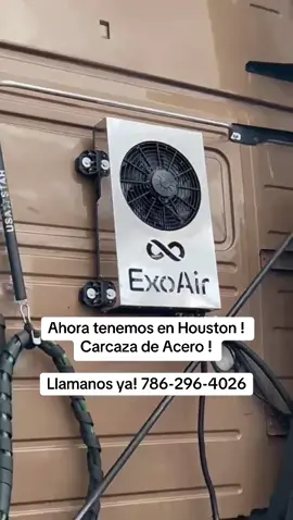Ahora tenemos en Houston !  Carcaza de Acero ! Llamanos ya! 786-296-4026 #exoairsystem #exoairtexas 