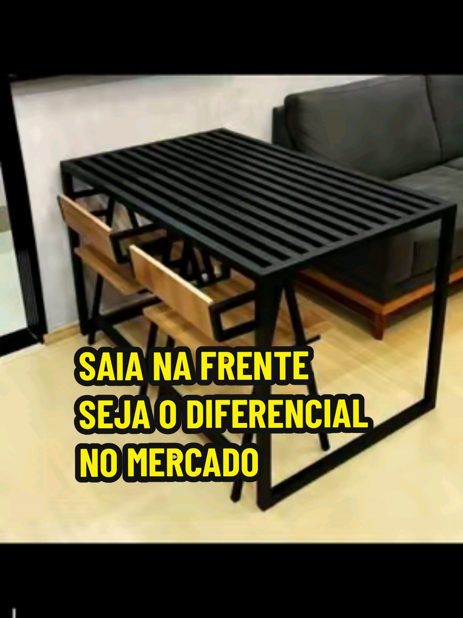 projeto serralheria  #moveisindustriais #serralheiro #fyp 