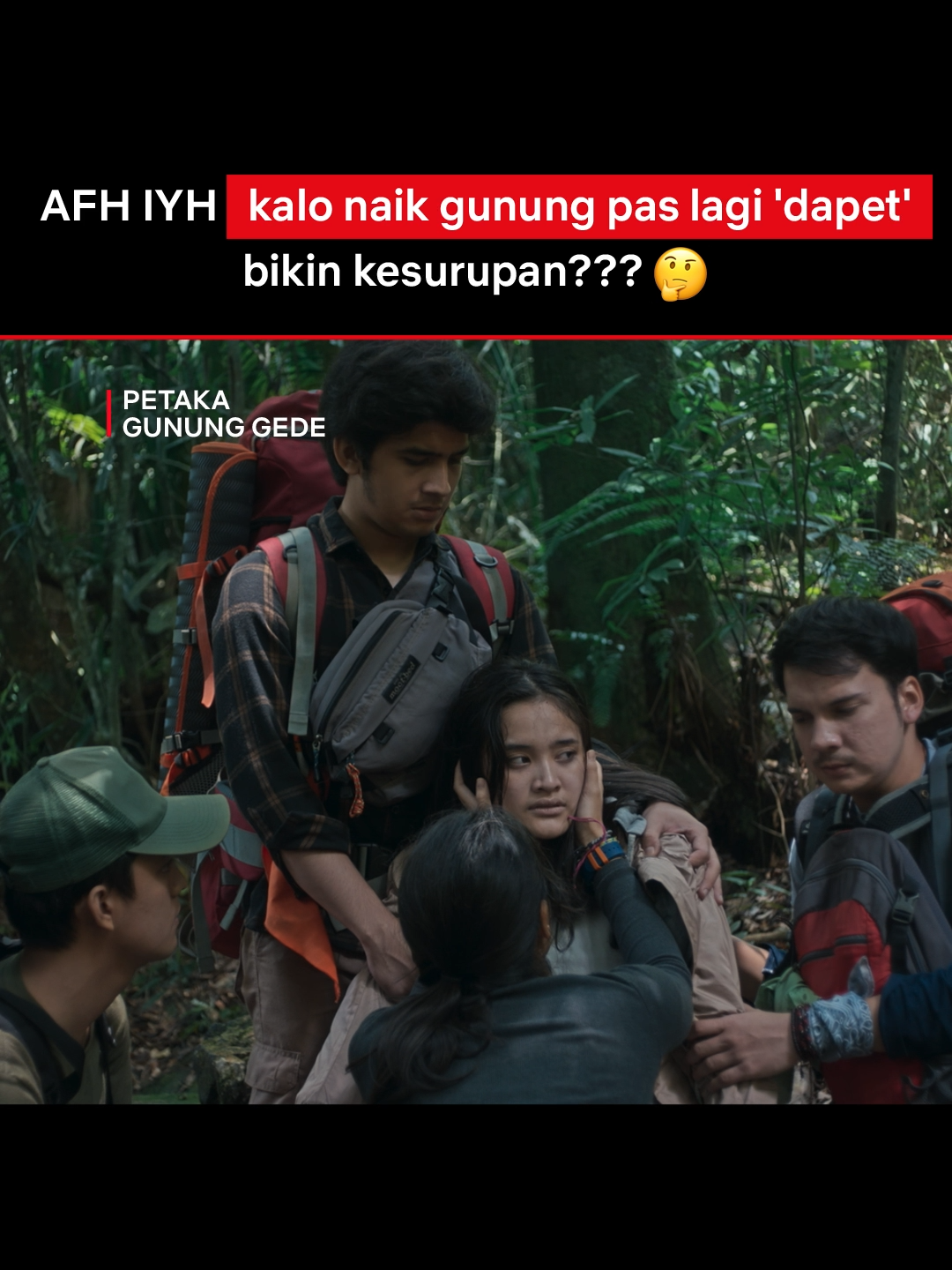 SEREEEM! Beneran apa mitos nih? 🫣 #Netflix #PetakaGunungGede #ArlaAilani #AdzanaAshel #EndyArfian #FilmIndonesia #FilmHoror #RekomendasiTontonan