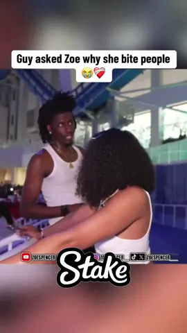 Fan asked Zoe why she bite people  😭❤️‍🩹 #zoespencer #fypシ゚viral #viral #trending #foryou #fyppppppppppppppppppppppp @Zoe Spencer 