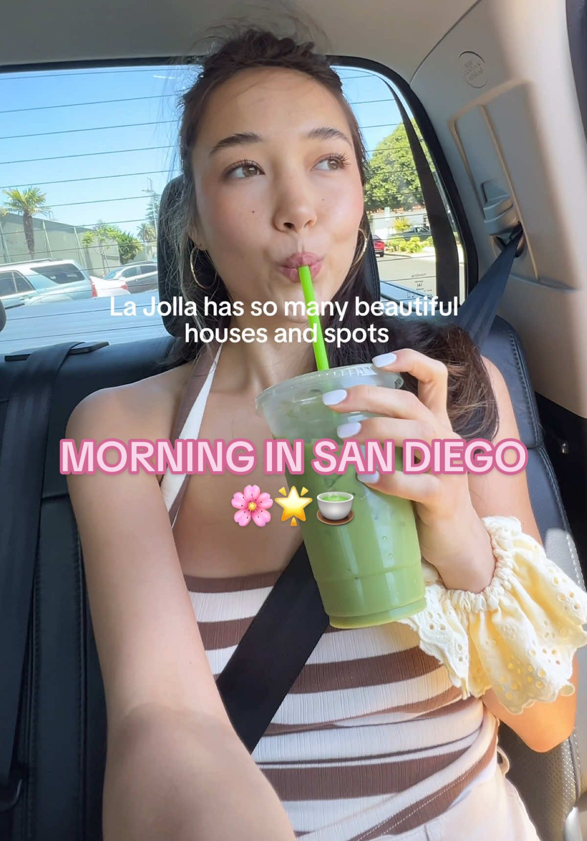 La Jolla is suchhh a cute beach town to visit in San Diego, but I must say I love Malibu 100x better 😭😭🌸🍵 #daytrip #sandiegohiddengems #lajolla #sandiegofood 