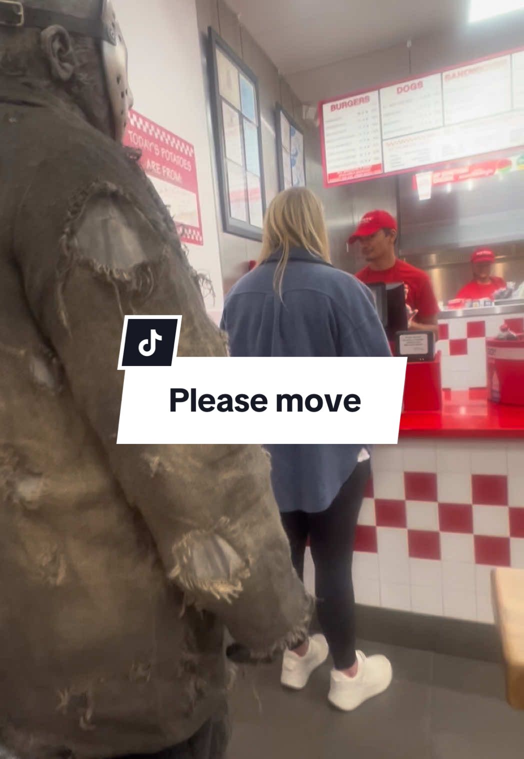 Get your burger and move #fyp 