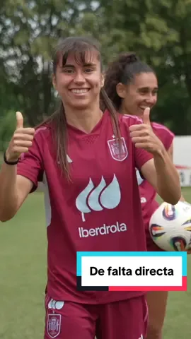💥 Por donde vosotras queráis, Dani, Cris. #NuestraBase | #U19WEURO | #deportesentiktok | #tiktokfootballacademy 