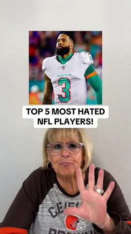 The Top 5 most HATED NFL PLAYERS! #nfl #football #players #sports #touchdown #run #game #pass #SuperBowl 