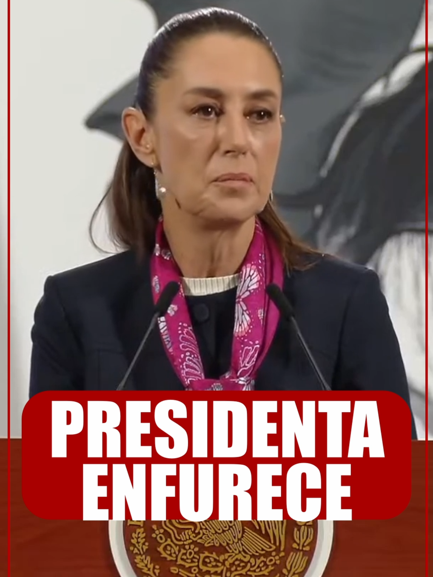 Periodista logra enojar a presidenta Claudia Sheinbaum: 