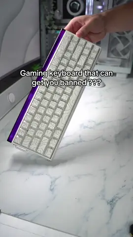 Gaming keyboard that can get you banned for using it?? - aula hero 68 he #keyboard #gaming #halleffect #gamingkeyboard #snaptap #rapidtrigger #aula #wooting 