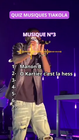 Est ce que tu as réussi à retrouver le nom de chaque son de Tiakola ? Les 2 derniers sont vraiment pour les vrais fans 🎤🎵 ! #quizmusic #quiz #quiztime #rappeur #tiakola #rappeurfrancais 