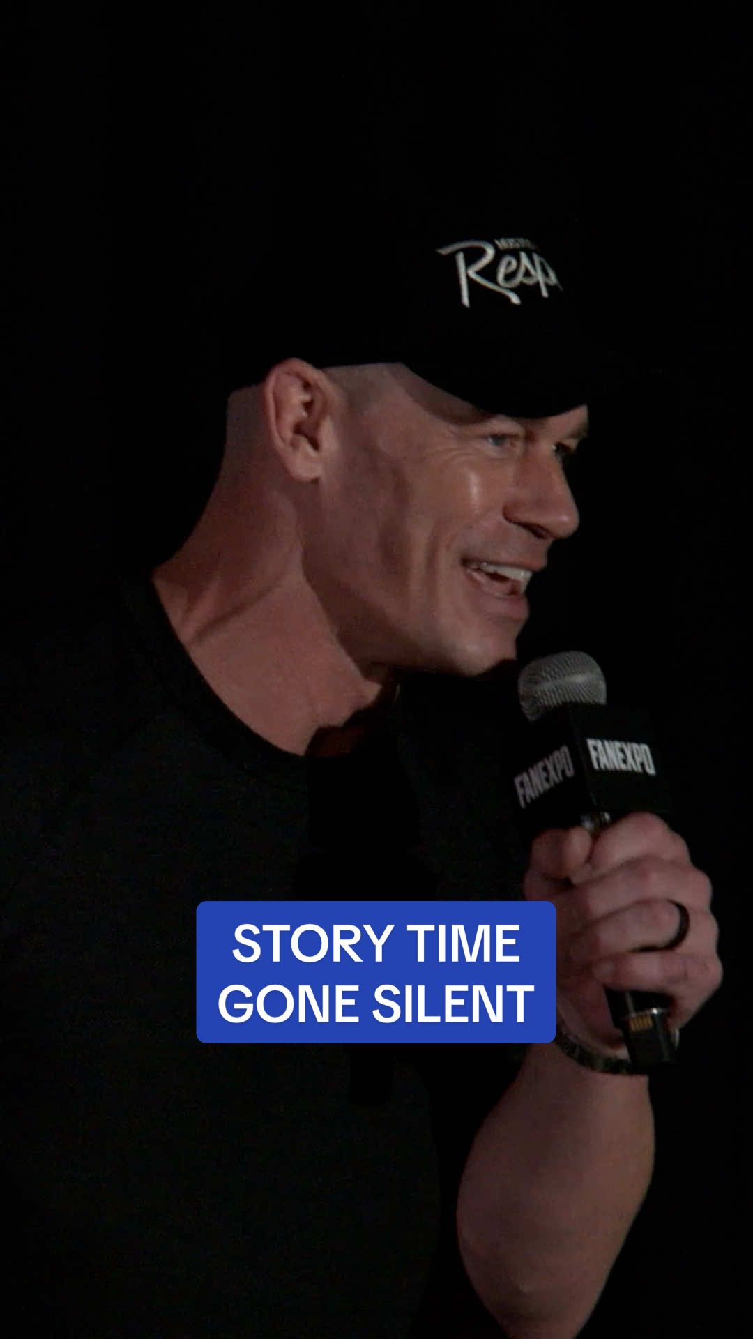 he said EVERYTHING and NOTHING 💀 #FANEXPO #JohnCena #storytime #WWE #peacemaker #youcantseeme