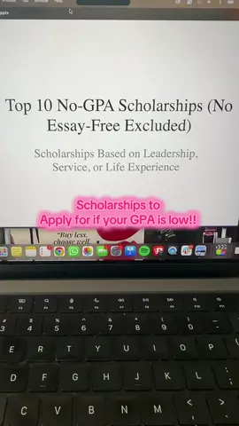 Creativity really matters so these are some scholarships that value passions and creative sense more than tests scores and GPA! #scholarship #scholarships #scholarshiptok #scholar #firstgeneration #hispanic #gpa #howtoapply 