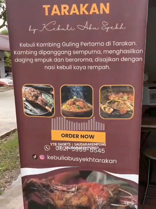 KESINI LAGI SOALNYA DOYAN 😆 #mukbang #kebuli #makan #tarakanku #kuliner 