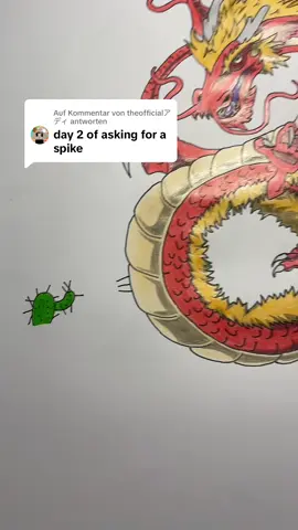 Antwort auf @theofficialアディ  What should I add next?💬👇 #Spike #Dragon #fightcreatures #draw #stickmen #fyp 