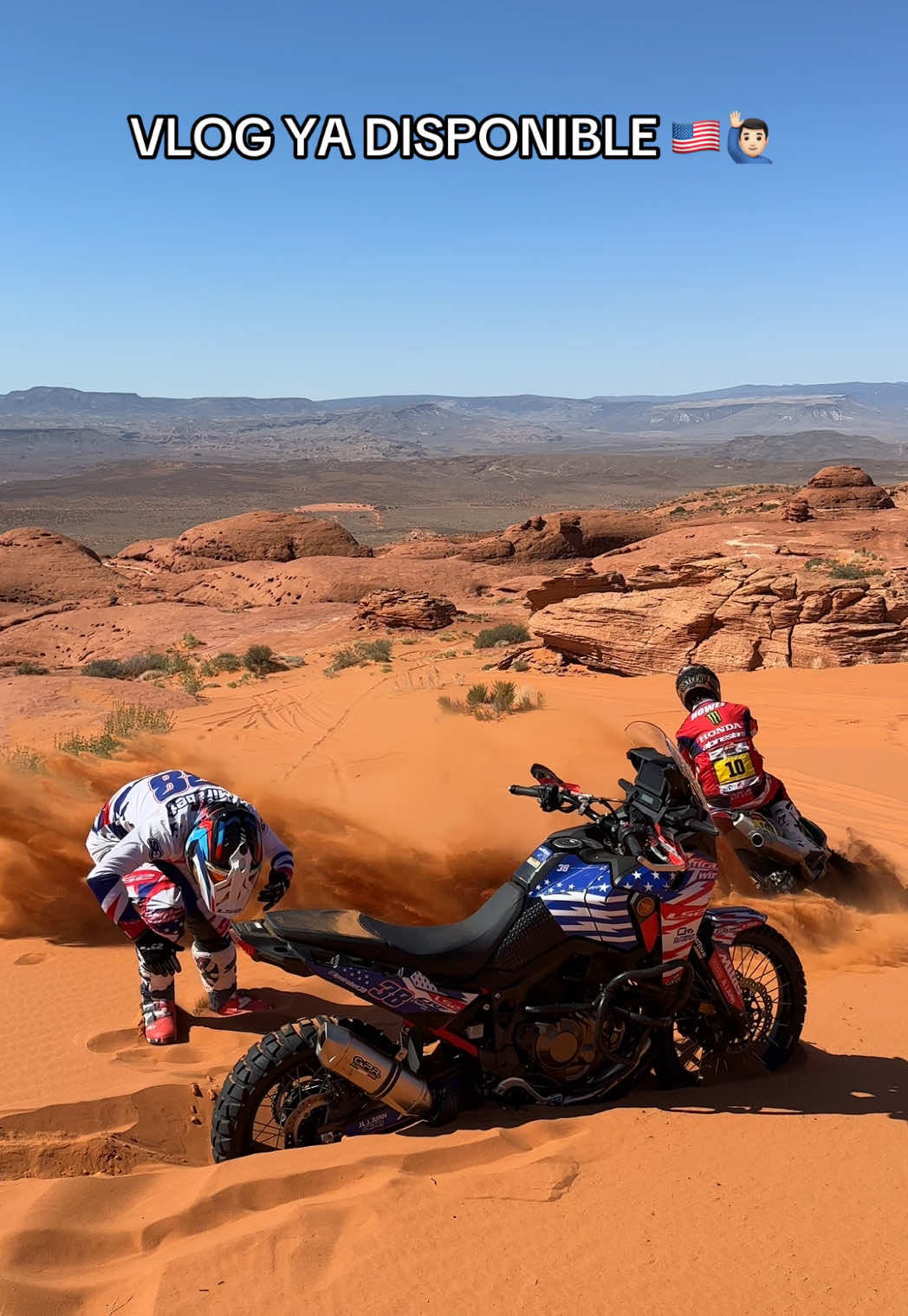 LINK en la BIO para poder ver el CAPITULO 3 del VLOG USA 🇺🇸  #moto #africatwin 