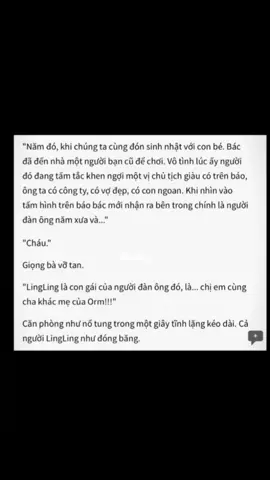 “Tại sao Em……Em lại là em gái ruột của chị???” Sẽ có lúc bạn nhận ra rằng “sinh ly tử biệt” cũng chẳng còn đáng sợ bằng “huyết thống”. Một chiếc fanfic chữa lành tâm hồn quá đã cho những người mê SE như tui, “kết quả” là tui đã được bonus một đôi mắt sưng từ chiều đến giờ. #lingorm #linglingkwong #ormkornnaphat #lingorm_vnofc @Lingling Kwong @ออมออมเอง:^D 