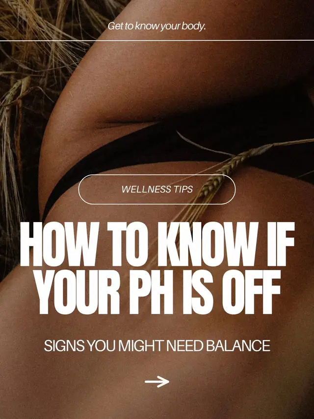 Girls… Vaginal pH balance is key to feeling fresh & healthy down there, but how do you know if it's off track? Here are some telltale signs: 1️⃣ Fishy Smell: An unpleasant, fishy odor can be a red flag for bacterial vaginosis, often caused by pH imbalance. 2️⃣ Itchy & Uncomfy: Burning, itching, or irritation can signal a shift in your pH levels, making things uncomfortable. 3️⃣ Discharge: Changes in discharge texture or color (think: thick, white, or green) can indicate an imbalance. 4️⃣ Period Struggles: Irregular or heavier periods can sometimes be linked to hormonal imbalances affecting pH. ️ Remember: These are just general signs, and consulting a healthcare professional is always best for diagnosis and treatment. ✨  #womenshealth #ph #phbalance ​#health #wellness #girls #routine #period #Lemon8 