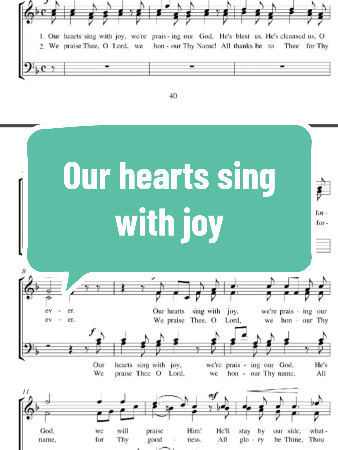 Whatever betide He'll stay by our side. His mercy endures forever!! #voice #hymn #choir #newapostolicchurch #nac #joy #mercy #God #music 