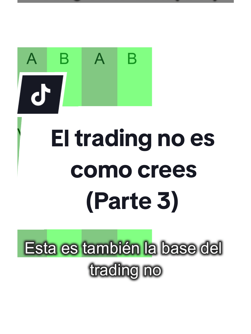 El trading no es como crees. Parte 3. #tradingnopredictivo 
