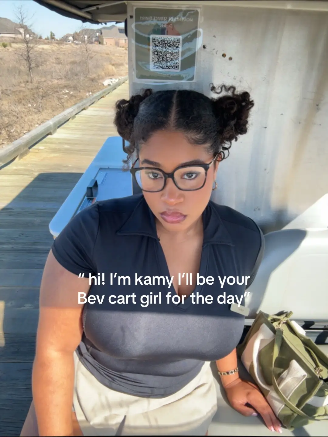 Is the way I don’t have any pictures of me? In my going out clothes I literally don’t take shots of anything other than tequila, vodka what is that rum? What is that? Absolutely not? Even my golfers know, I bully them into getting tequila.  #cartgirl#doublelife #tequilla 