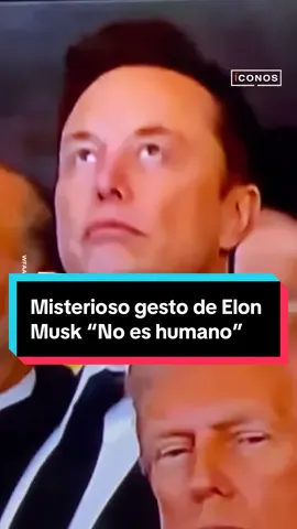 Misterioso gesto de #ElonMusk “No es humano” #gesto #alien #humano #Robot #hollywood #celebridad #misterio #terror 