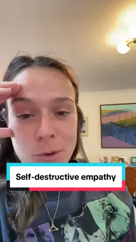 When i was indoctrinated into the climate movement I was so afraid to voice my opinion on anything, for fear that i was accidentally supporting the “oppressor.” one example of this is that i was afraid to post on social media that I loved the show Survivor, bc i thought some how liking the show i was supporting something oppressive. Its crazy to say it now but it was how i lived for years! I think the term im looking for in the video is “self-destructive empathy”