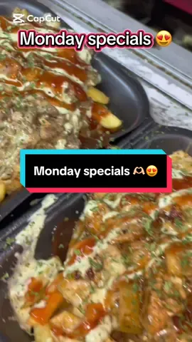 At our Caroni Savannah main road branch 4pm-10pm #viralfood #wings #viralvideos #trinidad #loadedfries #foryoupage #fyp #fooddeals #munchies 