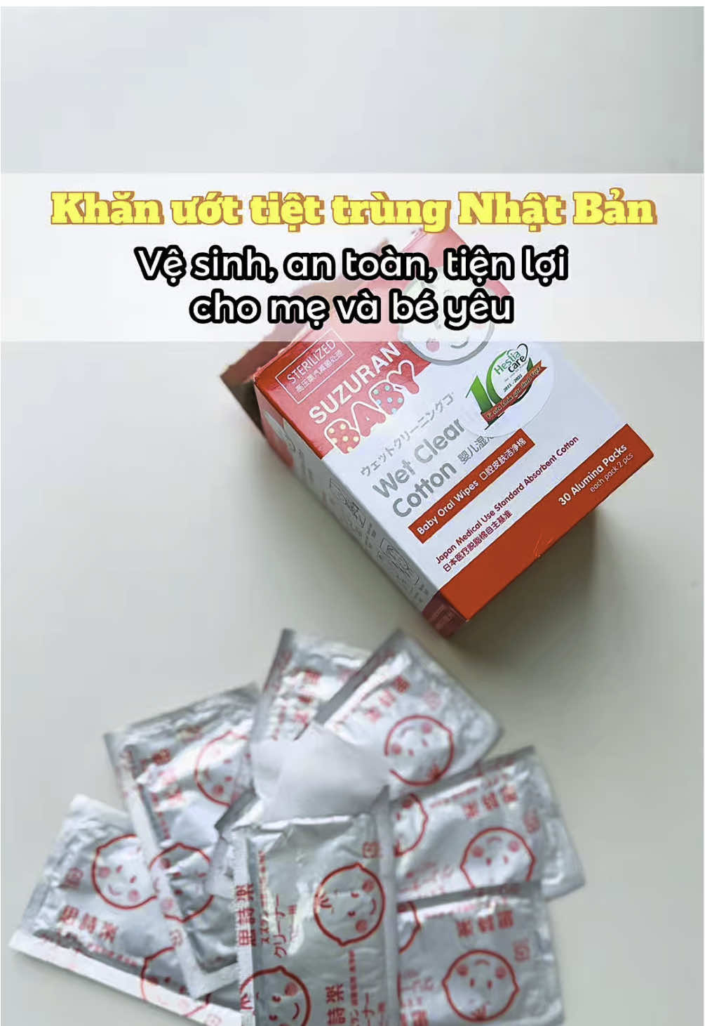 Có mẹ nào cho bé ti trực tiếp nên mỗi lần ra ngoài rất ngại khâu vệ sinh như mình không? May quá có cái #khanuottiettrungsuzuran này. Khăn làm bằng cotton tẩm nước tinh khiết, tiệt trùng rồi đóng riêng từng túi nên mỗi lần ra ngoài nhét theo vài túi, cần là xé ra lau ti mẹ, lau tay, lau mặt, lau đồ dùng cho bé. Vừa gọn nhẹ, vừa vệ sinh.#mebimchiase #mebimmuasam #vesinhchobe #mebimsua #mevabe #mebimreview #metrucchillchill 