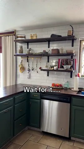 Darlin’ won’t you take me to a vintage inspired kitchen #vintageinspired #kitchenupdate #inthekitchen 