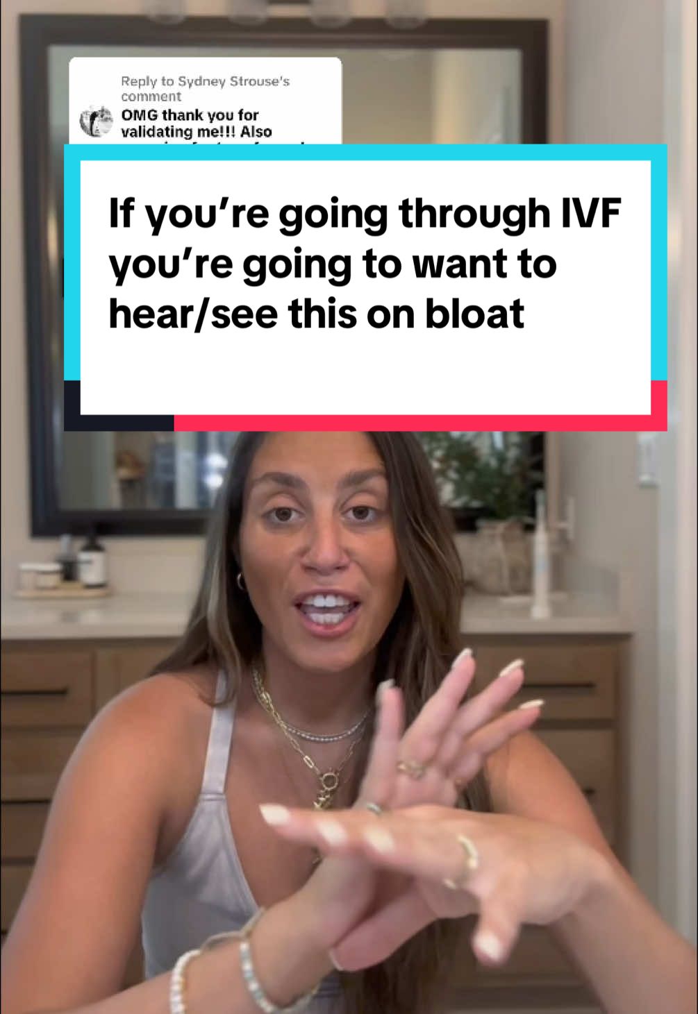 Replying to @Sydney Strouse Join my community of badass women going through infertility! #ivf #ivfjourney #ivfwarrior #ivfstory #infertilityjourney #ttcjourney #ttccommunity 