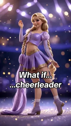 What if Disney princesses were cheerleaders #aiart #disneyprincess #cheerleader #ariel 