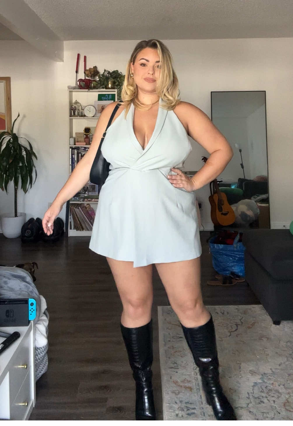 Cutie little date outfit #plussizefashion #midsizefashion #summeroutfit #summerootd #plussizesummeroutfits #size16style #dateoutfit #outfitinspo 