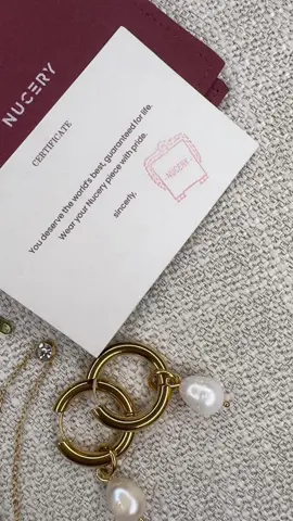 Elegance is when the inside is as beautiful as the outside, and the jewelry helps🤍😍  Use my code TAMIE for 70% off at Nucery Co(https://www.nucery.co/) @ncyofficial @Lena @Emma #france🇫🇷 #nucery_official #brandambassador #jewelry 