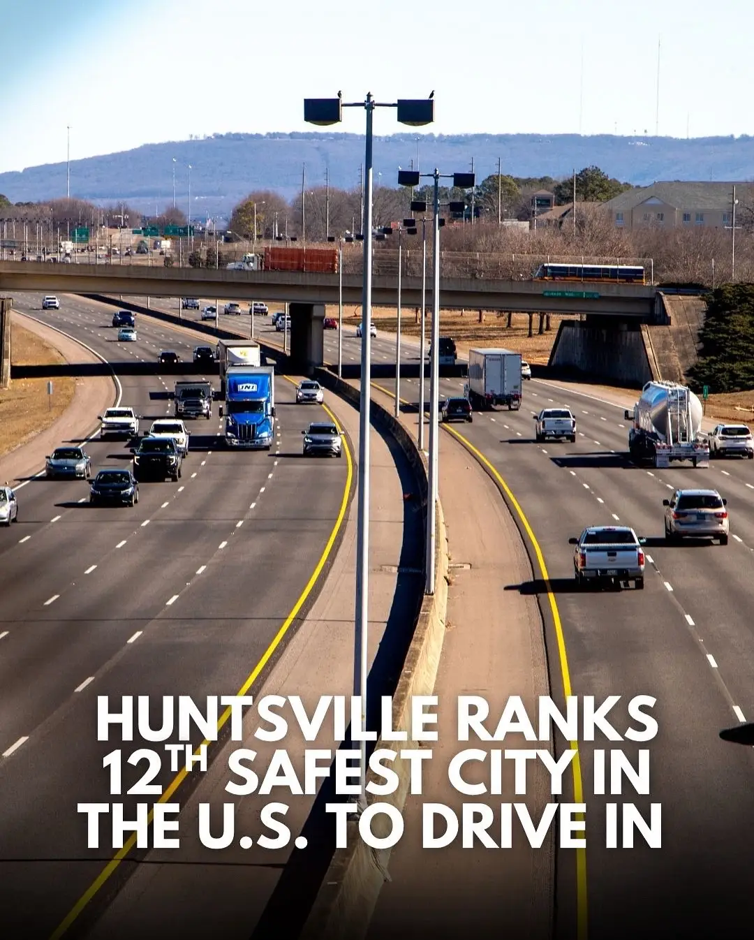 This may come as a shock to those of us who’ve had some close calls on Memorial Parkway… Huntsville ranked the 12th top city with the safest drivers, according to Allstate’s 2025 America’s Best Drivers Report📝 Allstate analyzed data related to auto insurance claims in the 200 most-populated U.S. cities + Huntsville came out near the top🏆 Here are the cities that ranked above Huntsville: Brownsville, TX Boise, ID Fort Collins, CO Cary, NC Laredo, TX Olathe, KS Scottsdale, AZ Port St. Lucie, FL Madison, WI Eugene, OR McAllen, TX Would you consider Huntsville a safe city to drive in?👇 #huntsvillealabama #huntsville #traffic #safedrivers