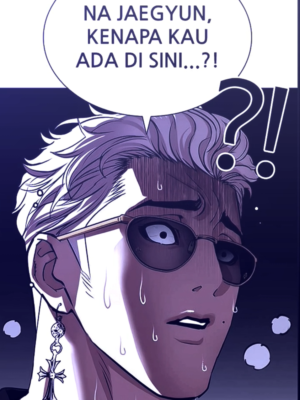 janghyun aja sulit percaya, orang sekuat baekjin ketakutan ke na jaegyeon #najaegyeon #lookism #manhwa #webtoon #manhwaedit 