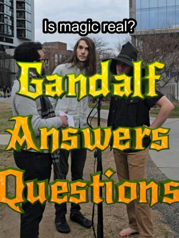 Is Magic Real? Gandalf Answers Questions  . . . #gandalfisreal #realmagic #magicandmanifestation #creatorsearchinsights 