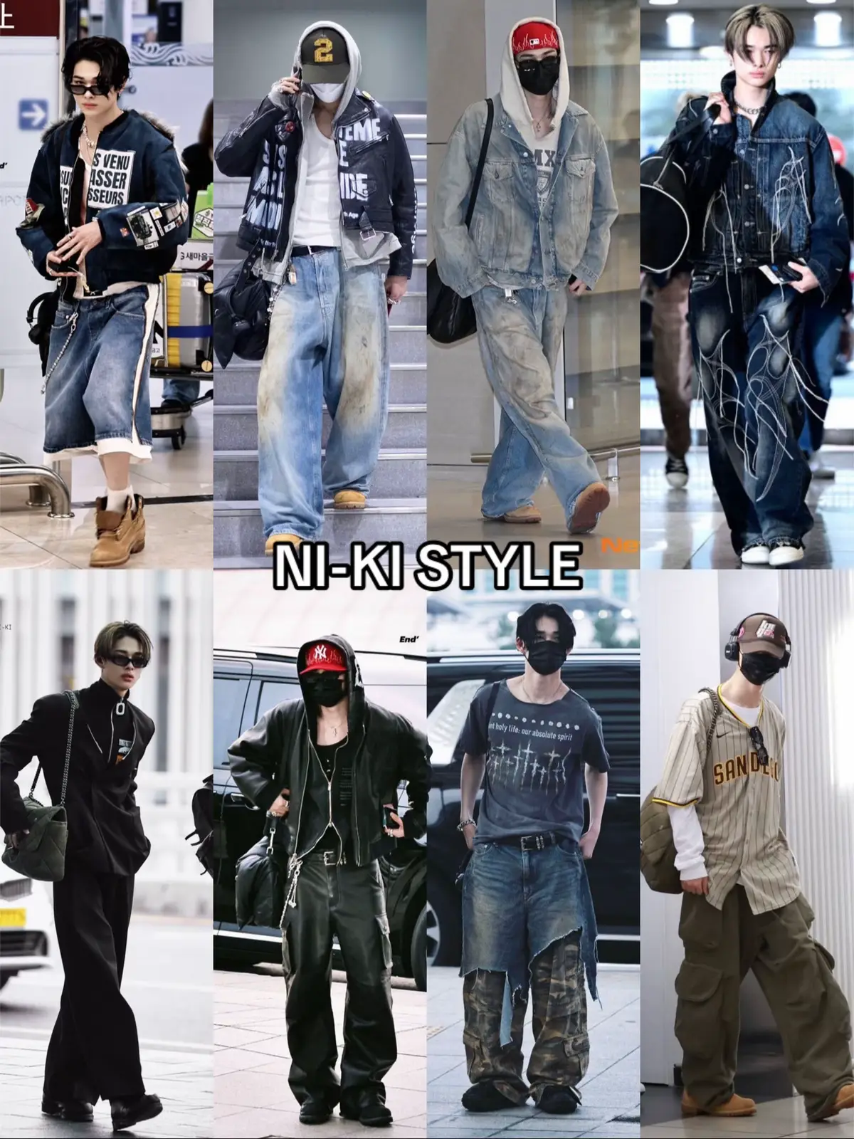 #enhypen #niki #ni_ki #sunghoon #heeseung #jay #sunoo #jungwon #jake #style #airport #airportstyle #airportfashion #fashion 