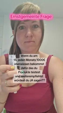 Würdest du JA sagen? Dann kommentiere gern das Video.  #zuverdienst  #zuverdienstmöglichkeit  #mamabusiness  #produkteempfehlung  #produkte  #produktetesten  #weiterempfehlung  #empfehlung  #möglichkeiten  #geld  #geldverdienen  #geldverdienenvonzuhause 