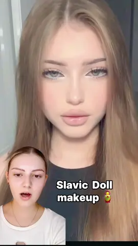 Slavic Doll makeup 🪆 #рекомендации #slavicdolls #макияж #fyp 