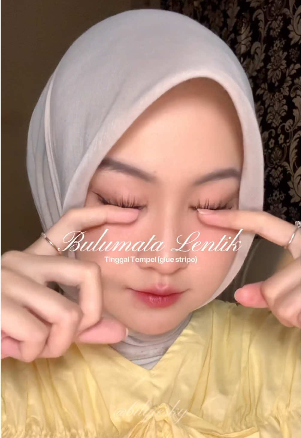 Membalas @df yg aku pake varian ARIES ✨ #bulumatatanpalem #eyelashtutorial 