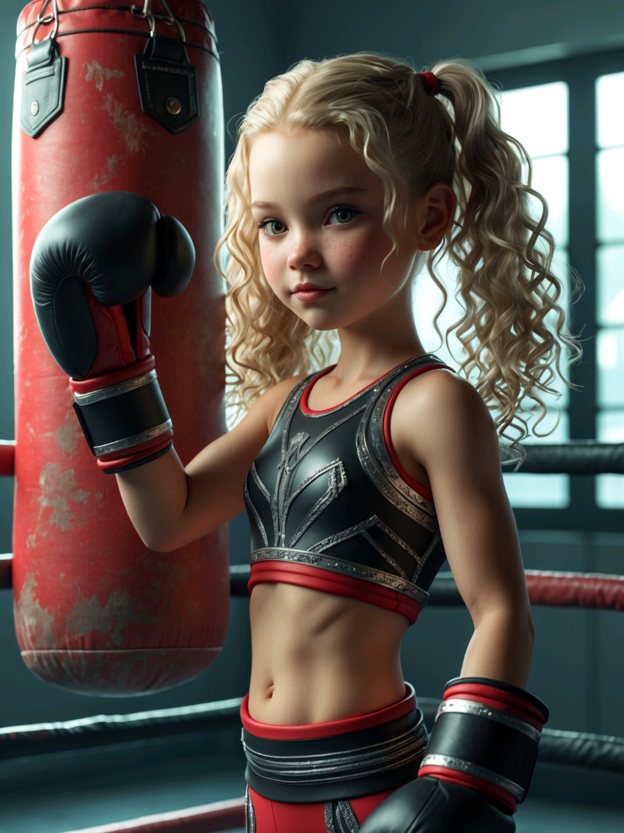 Tiny gloves, big dreams 💭🥊✨ #boxinggirl #model #ready #fightnight #aigirl #petitefashion #cutie #modelo  #aiart #fyp #videoviral 
