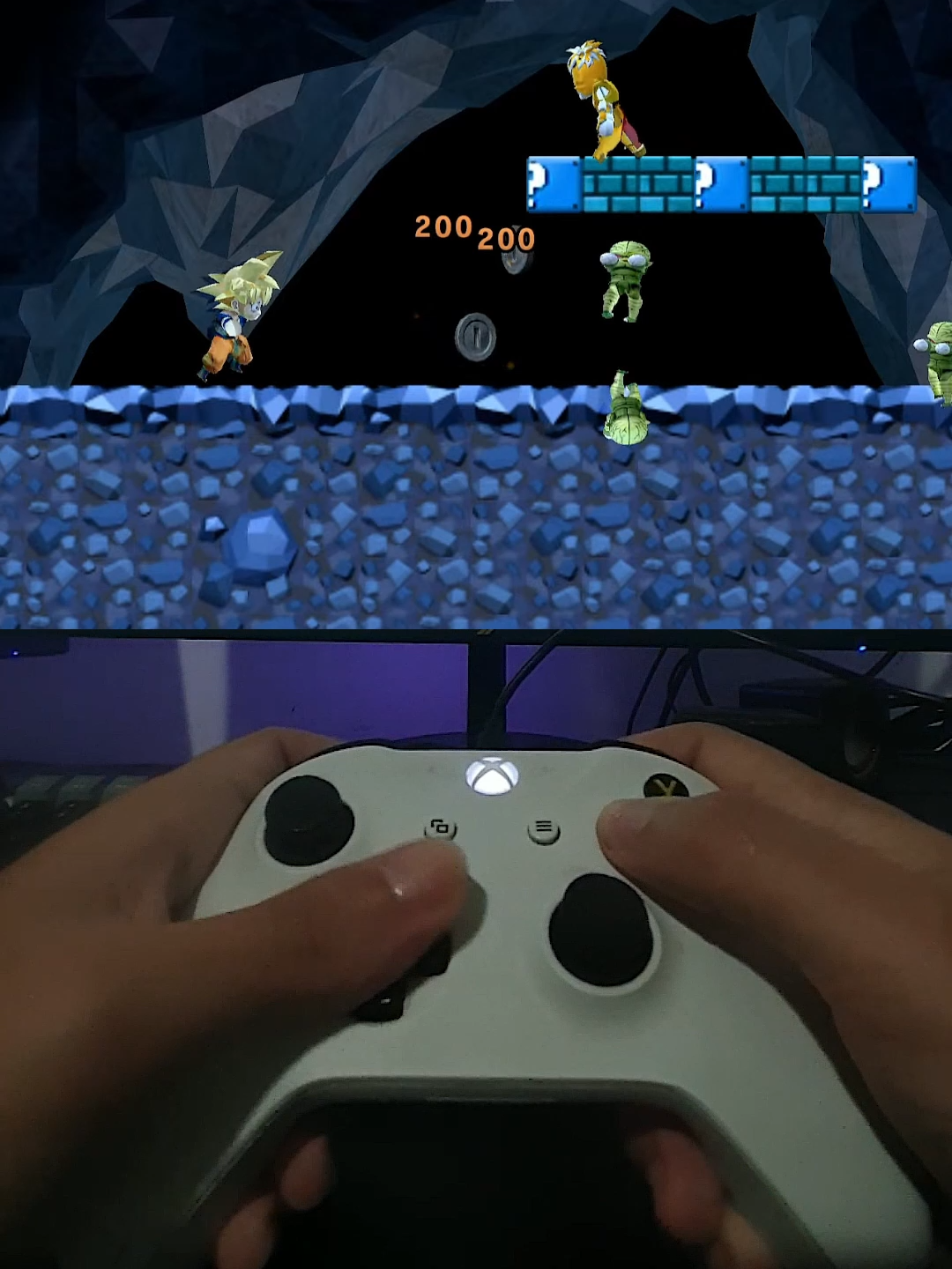 Super Mario Bros. U is a vibrant and nostalgic return to classic 2D Mario platforming, originally released for the Wii U in 2012 and later re-released as New Super Mario Bros. U Deluxe for the Nintendo Switch. It combines traditional gameplay elements with new features, enhanced visuals, and expanded multiplayer options, offering both long-time fans and new players an unforgettable journey through the Mushroom Kingdom. In the story, Bowser invades Princess Peach’s castle with the help of his loyal minions and a powerful mechanical arm. He forcefully ejects Mario, Luigi, and their companions far from the castle, scattering them across a distant region of the kingdom. The group must then traverse a massive, interconnected world filled with themed regions, each packed with traps, enemies, and obstacles. The main objective is clear: navigate through each world, defeat the Koopalings and other bosses, uncover hidden secrets, and ultimately reach Peach’s castle to rescue her from Bowser’s grasp. The gameplay maintains the beloved classic side-scrolling format, with smooth controls, crisp animations, and highly polished level design. Players will find familiar power-ups such as the Super Mushroom, which allows Mario to grow; the Fire Flower, enabling him to shoot fireballs; the Mini Mushroom, which shrinks him and grants access to narrow paths; and the new Flying Squirrel Suit, which gives Mario the ability to glide through the air and cling to walls. The inclusion of Baby Yoshis adds even more variety, with each color granting unique abilities like floating, glowing in the dark, or trapping enemies. Each level is a carefully crafted challenge filled with coins, hidden blocks, alternate paths, and creative enemy placements. From lush forests and fiery volcanoes to underwater caverns and icy peaks, the diversity of stage design keeps the experience exciting and visually engaging. The game supports up to four players locally—Mario, Luigi, and two colored Toads—with a fifth player on Wii U able to assist using the GamePad in Boost Mode by placing temporary platforms and interacting with enemies or items to help or hinder progress. The world map is designed to be expansive and interconnected, reminiscent of Super Mario World. Players can unlock secret paths, encounter bonus areas, and access hidden levels by exploring thoroughly or using specific power-ups. It encourages replayability and exploration, offering surprises at every turn. In addition to the main adventure, Super Mario Bros. U includes extra modes for more challenge and fun. Challenge Mode tasks players with specific goals, such as clearing a level without touching the ground or collecting all coins. Boost Rush Mode presents fast-paced, auto-scrolling levels that get faster as you collect coins, ideal for experienced players looking for an extra test of skill. The Coin Battle mode allows friends to compete against each other for the highest coin count in specially designed stages, making multiplayer even more competitive and fun. Visually, the game is stunning. It was the first side-scrolling Mario title in full HD, featuring vibrant colors, detailed backgrounds, and smooth animations that bring the Mushroom Kingdom to life. Classic enemies like Goombas, Koopa Troopas, Piranha Plants, Boos, and new, creative bosses appear throughout the adventure, each contributing to the charm and challenge of the journey. Overall, Super Mario Bros. U stands as one of the most complete and refined 2D Mario games of the modern era. With its rich level variety, timeless gameplay, high replay value, and multiplayer support, it is a must-play experience whether you're returning for nostalgia or discovering Mario's world for the first time. It’s a true celebration of platforming, packed with creativity, color, and joy at every jump. #mario #gaming #play #supermario #supermariobros