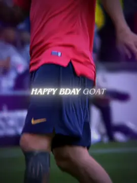 🎉 Happy Birthday, GOAT Messi! 🐐 🎉 Wishing the magician of football, Lionel Messi, a very Happy Birthday! 🌟 Your journey from Rosario to conquering the world has been nothing short of legendary. 🏆⚽ You’ve inspired millions with your humility, dedication, and unstoppable brilliance on the pitch. Every time I see you play, I’m reminded of what true greatness looks like.🥹 You’ve shown the world that talent means nothing without hard work, patience, and heart.❤️ When I see you, I’m always inspired — it feels like I should never give up, just like you never gave up. 🙌💪 Thank you for making football beautiful. 💙❤️🇦🇷 Here’s to more goals, more trophies, and more magic! ✨ Forever your fan. 🙌 #happybirthdaymessi #GOAT #legend #MessiMagic #raini #keeploving #foryoupage #fyp @🦋🦋_Chowmein_🦋🦋 