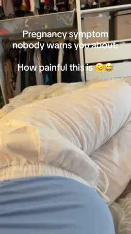 It’s an Olympic sport switching sides! Don’t get me started on waking me up in the night 😢😅 #pregnancysymptom #pregnantlife #pregnancy #23weekspregnant 